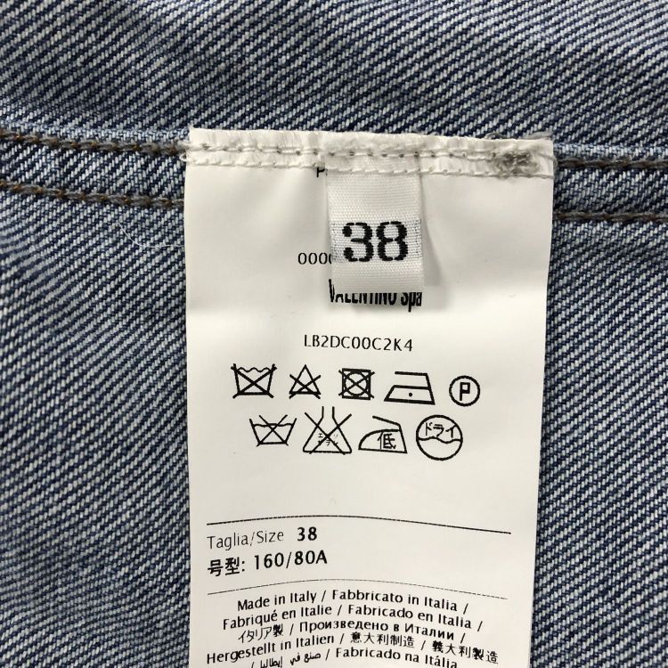 Valentino Valentino Star Print Denim Jacket Size 38 Size XS / US 0-2 / IT 36-38 - 4 Thumbnail
