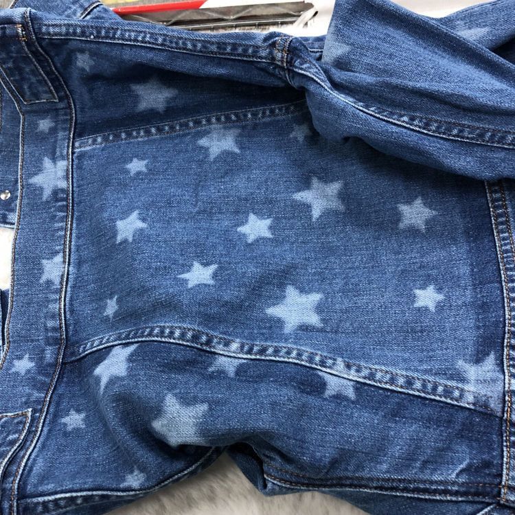 Valentino Valentino Star Print Denim Jacket Size 38 Size XS / US 0-2 / IT 36-38 - 9 Thumbnail