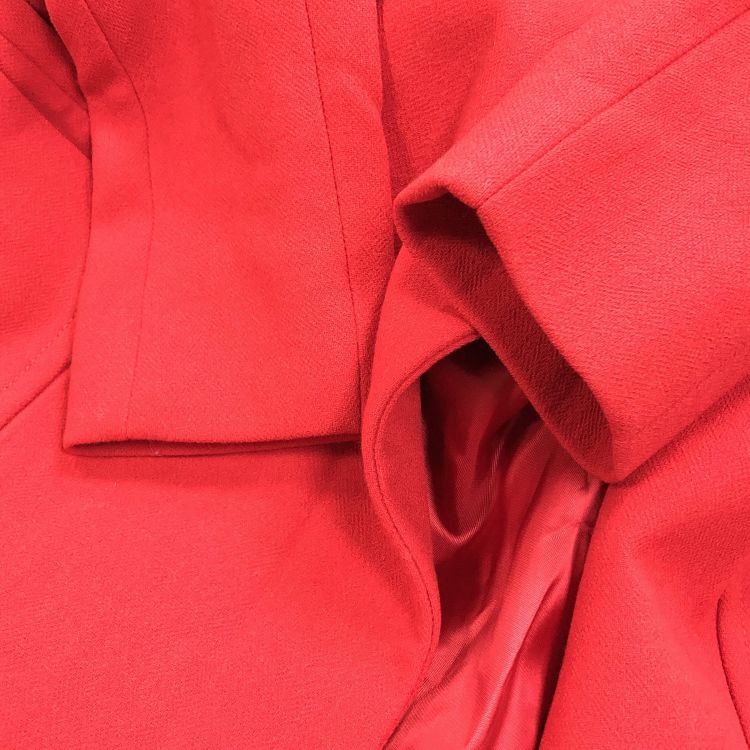 Miu Miu Miu Miu Red Double Breasted Coat Size 38 Size XS / US 0-2 / IT 36-38 - 8 Thumbnail