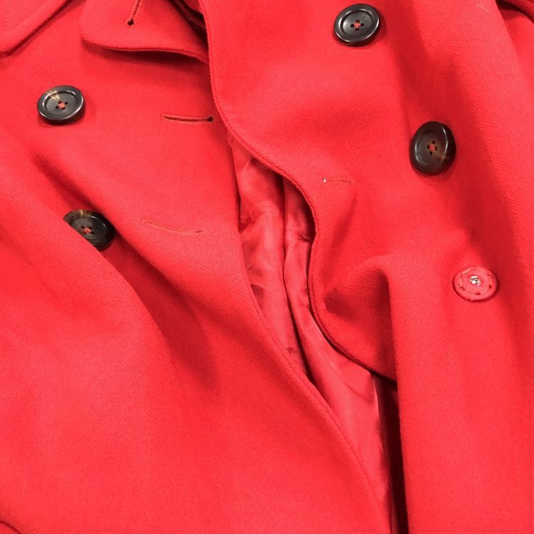 Miu Miu Miu Miu Red Double Breasted Coat Size 38 Size XS / US 0-2 / IT 36-38 - 7 Thumbnail