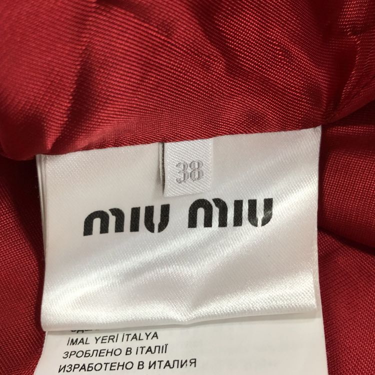 Miu Miu Miu Miu Red Double Breasted Coat Size 38 Size XS / US 0-2 / IT 36-38 - 4 Thumbnail