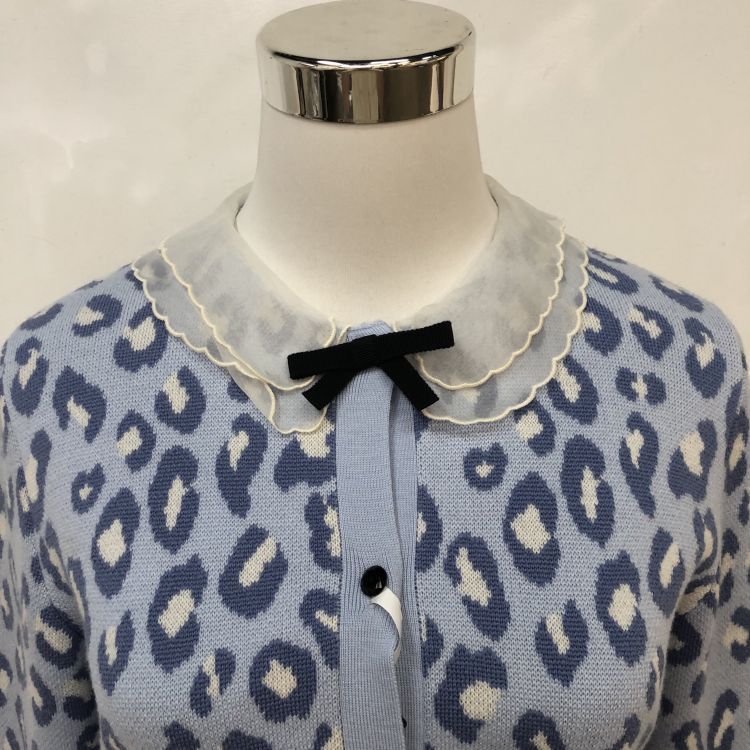 Miu Miu Miu Miu Leopard Print Cardigan Size 40 Size S / US 4 / IT 40 - 7 Thumbnail