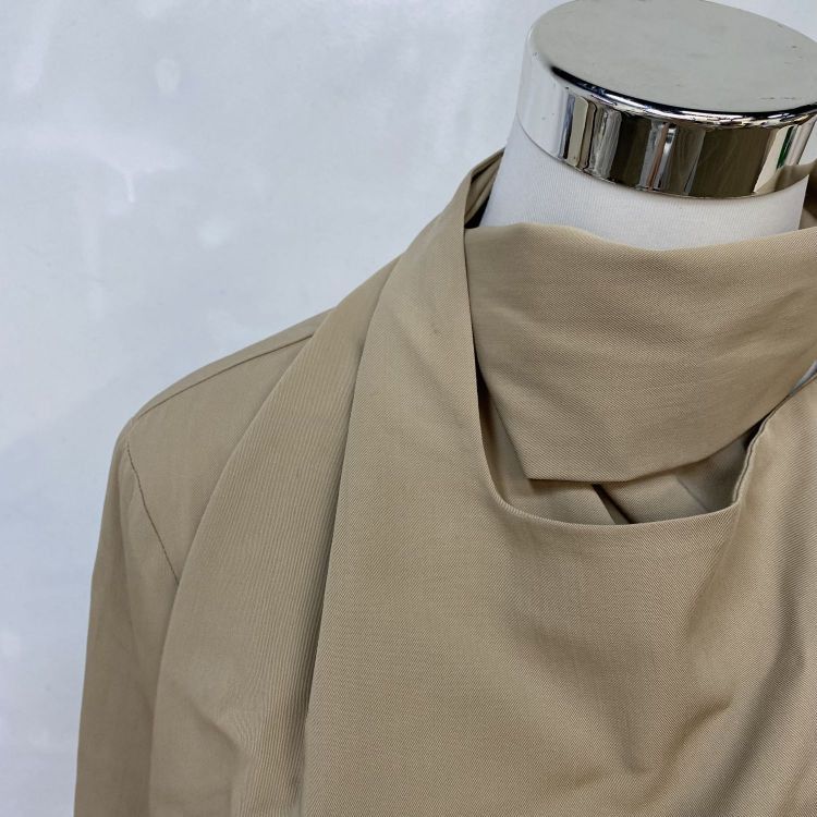 Bottega Veneta Bottega Veneta Khaki Wrap Jacket Size 38 Size XS / US 0-2 / IT 36-38 - 7 Thumbnail