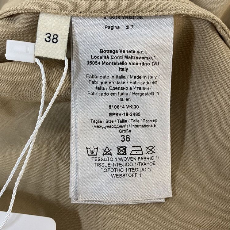 Bottega Veneta Bottega Veneta Khaki Wrap Jacket Size 38 Size XS / US 0-2 / IT 36-38 - 4 Thumbnail