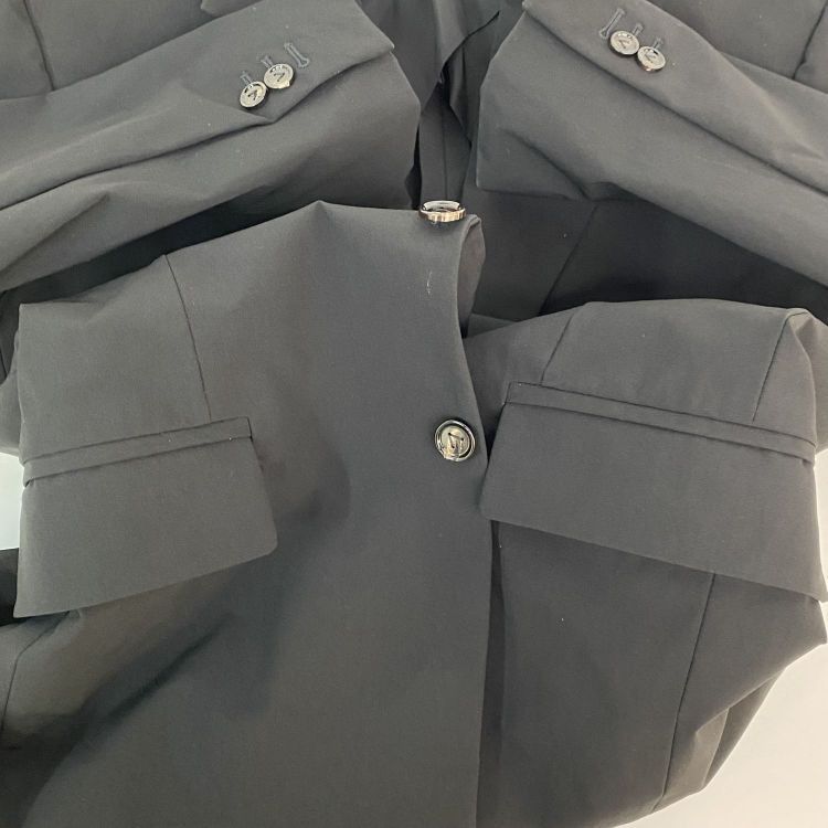 Bottega Veneta Bottega Veneta Black Blazer Size 38R Size 38R - 12 Thumbnail