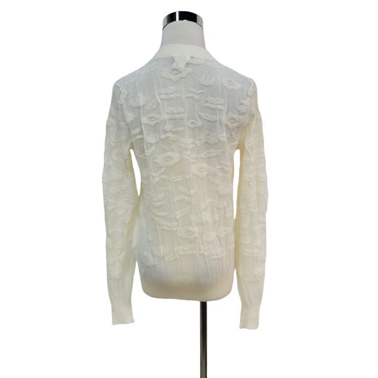 Bottega Veneta Bottega Veneta Textured Knit Polo Size M Size US M / EU 48-50 / 2 - 2 Thumbnail