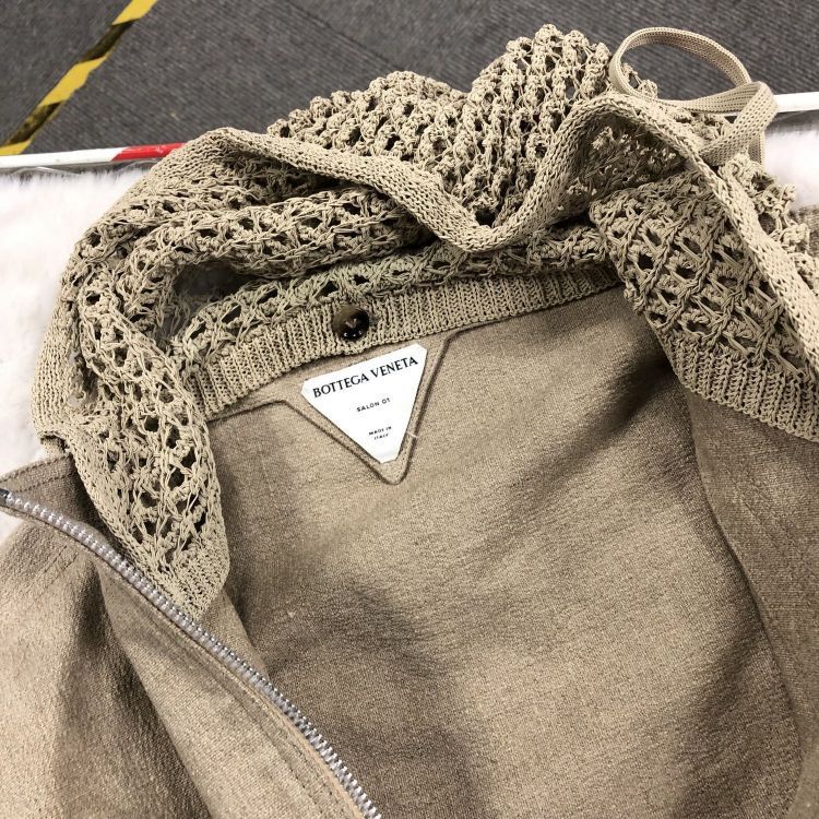 Bottega Veneta Bottega Veneta Beige Hooded Jacket Size 40 Size S / US 4 / IT 40 - 5 Thumbnail