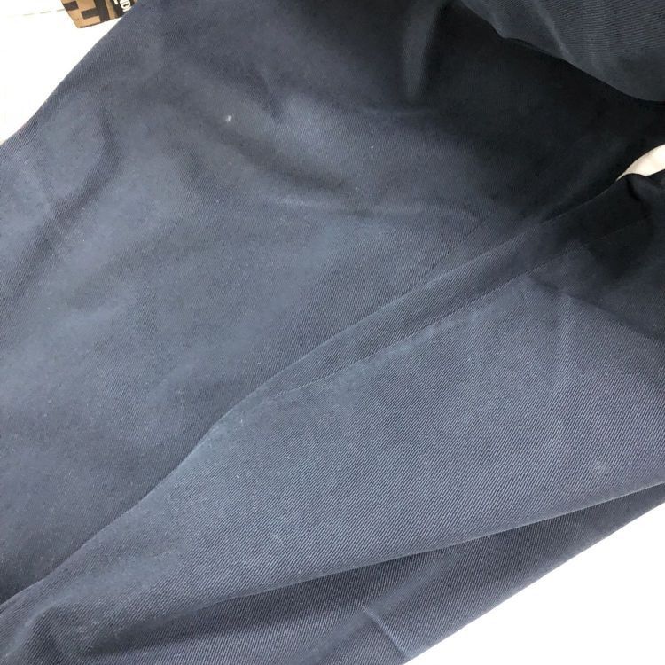 Bottega Veneta Bottega Veneta Dark Blue Cotton Pants Size 36 Size 25" / US 0 / IT 36 - 9 Thumbnail
