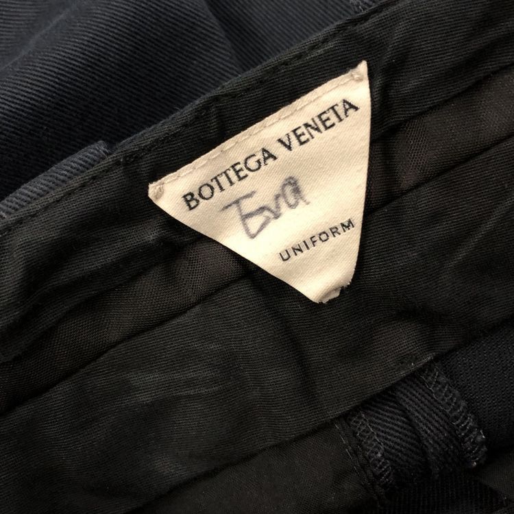 Bottega Veneta Bottega Veneta Dark Blue Cotton Pants Size 36 Size 25" / US 0 / IT 36 - 6 Thumbnail