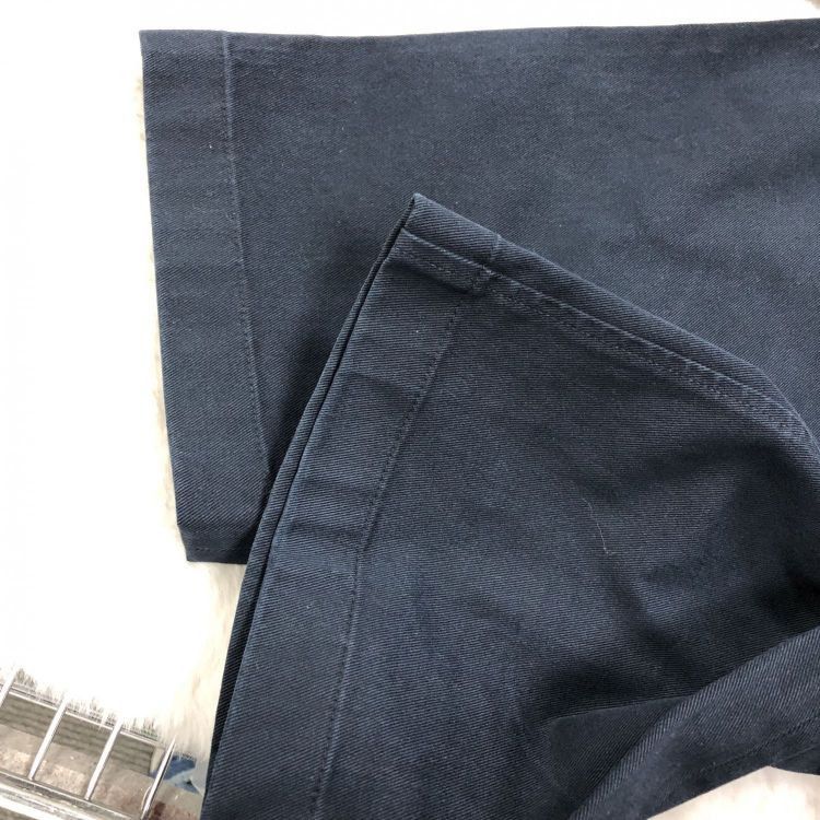 Bottega Veneta Bottega Veneta Dark Blue Cotton Pants Size 36 Size 25" / US 0 / IT 36 - 10 Thumbnail