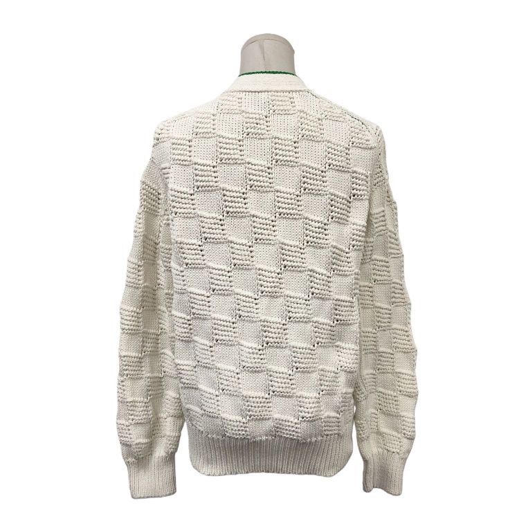 Bottega Veneta Bottega Veneta Check Knit Cardigan Size S Size S / US 4 / IT 40 - 2 Thumbnail