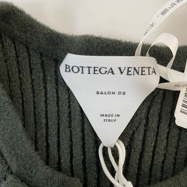 Bottega Veneta Bottega Veneta Ribbed Tie-Detail Sweater Size M Size M / US 6-8 / IT 42-44 - 3 Thumbnail