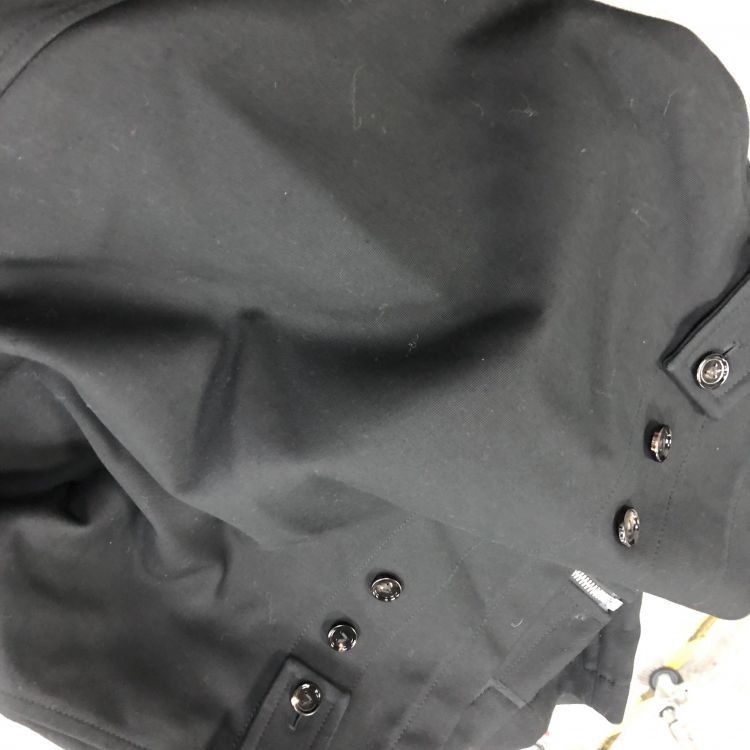 Bottega Veneta Bottega Veneta Black Canvas Zip Jacket Size 46 Size US S / EU 44-46 / 1 - 9 Thumbnail
