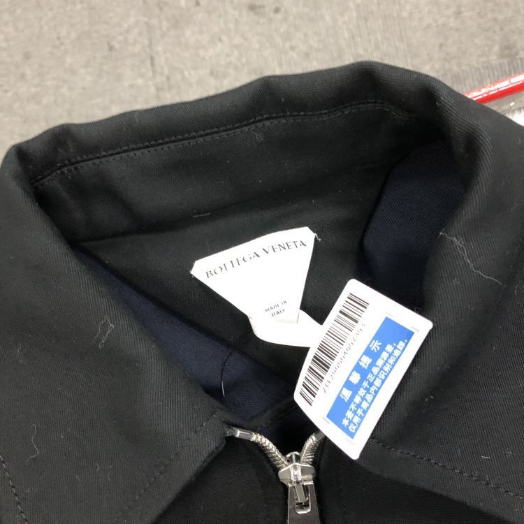 Bottega Veneta Bottega Veneta Black Canvas Zip Jacket Size 46 Size US S / EU 44-46 / 1 - 6 Thumbnail