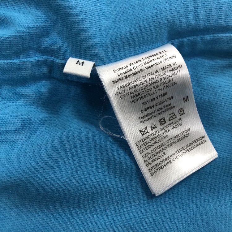 Bottega Veneta Bottega Veneta Contrast Collar T-Shirt Size M Size US M / EU 48-50 / 2 - 9 Thumbnail