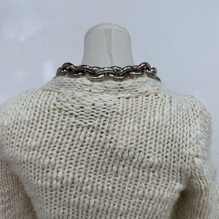 Bottega Veneta Bottega Veneta Chain Detail Knit Midi Dress Size S Size S / US 4 / IT 40 - 9 Thumbnail