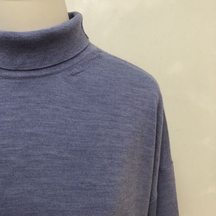 Bottega Veneta Bottega Veneta Purple Turtleneck Knit Sweater Size XL Size US XL / EU 56 / 4 - 6 Thumbnail