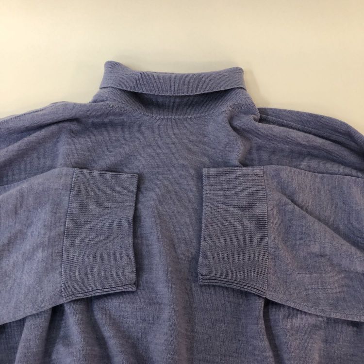 Bottega Veneta Bottega Veneta Purple Turtleneck Knit Sweater Size XL Size US XL / EU 56 / 4 - 9 Thumbnail