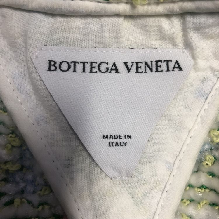 Bottega Veneta Bottega Veneta Multi-Color Textured Coat Size 38 Size XS / US 0-2 / IT 36-38 - 3 Thumbnail