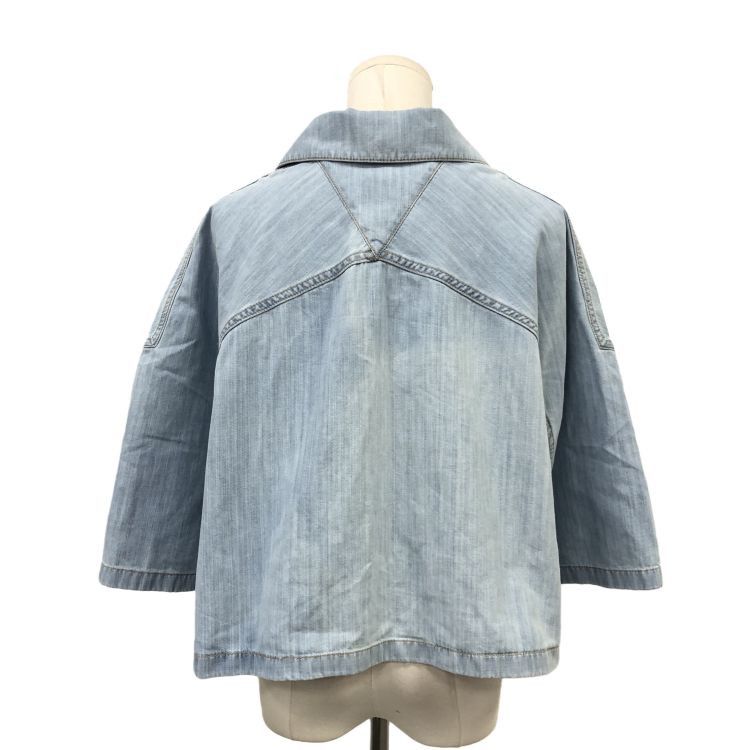 Bottega Veneta Bottega Veneta Light Blue Button Up Shirt Size 36 Size XS / US 0-2 / IT 36-38 - 2 Thumbnail