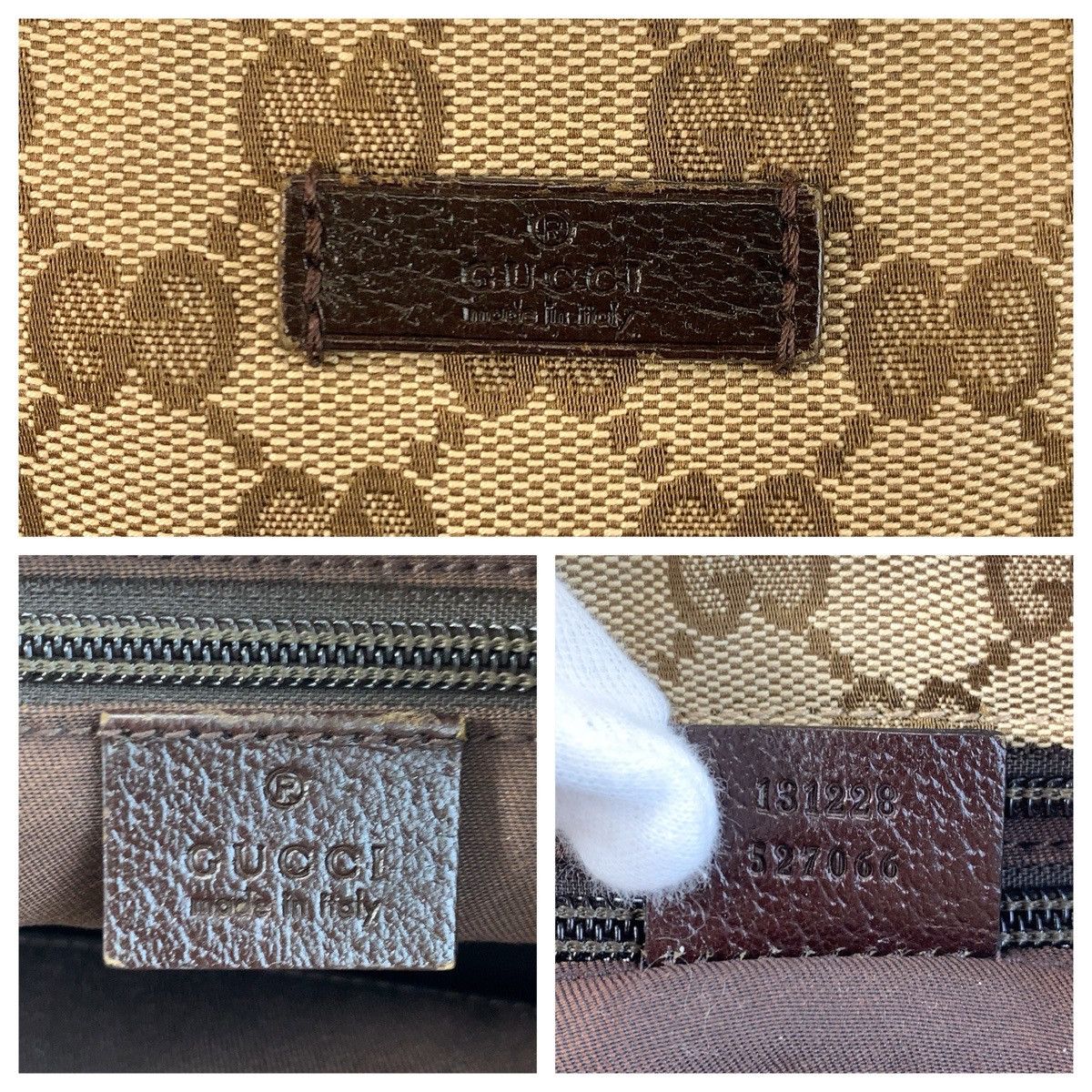Gucci Gucci Gucci GG Canvas Tote Bag Textile Tote Bag 131228 DUTY FREE for USA Size ONE SIZE - 3 Thumbnail