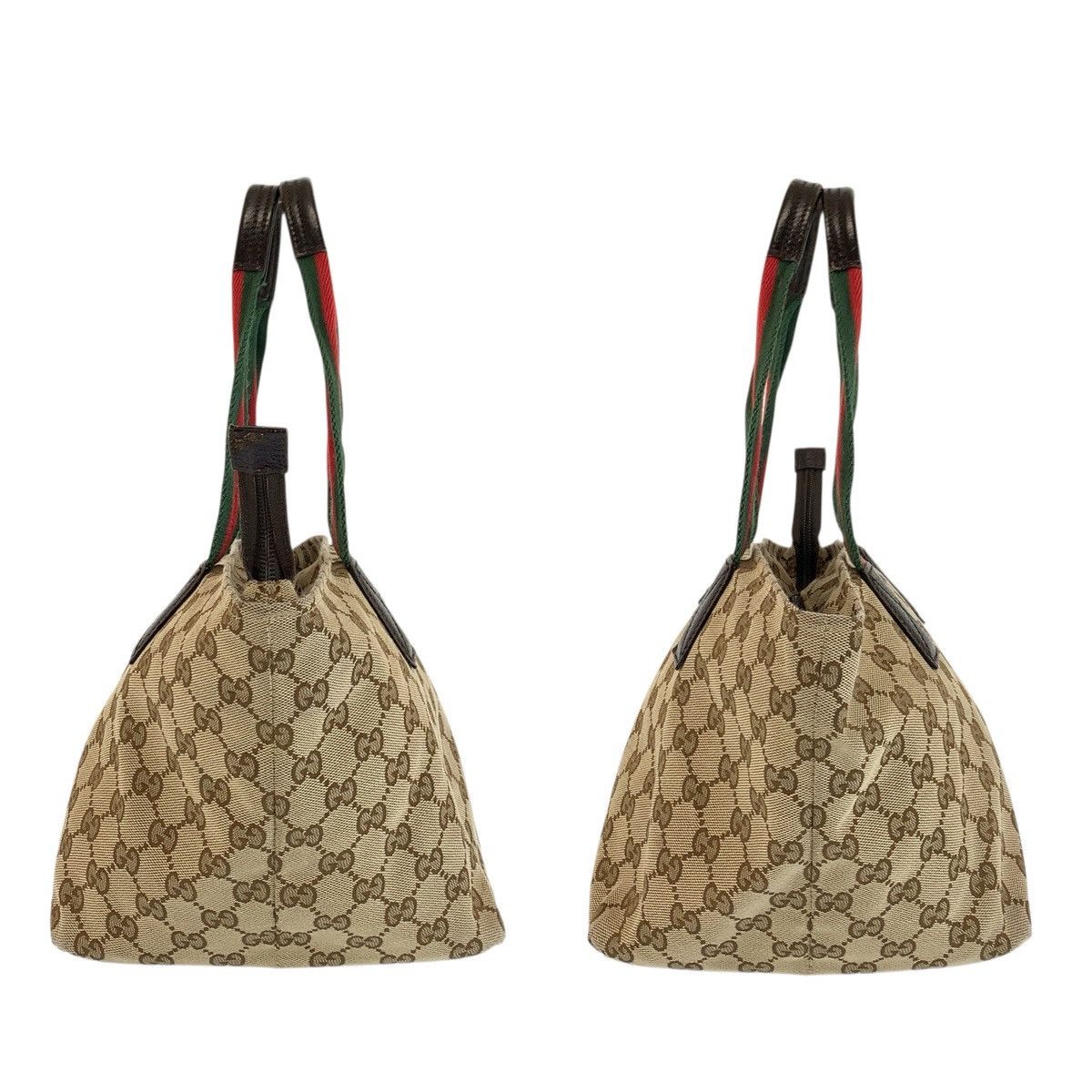 Gucci Gucci Gucci GG Canvas Tote Bag Textile Tote Bag 131228 DUTY FREE for USA Size ONE SIZE - 7 Thumbnail