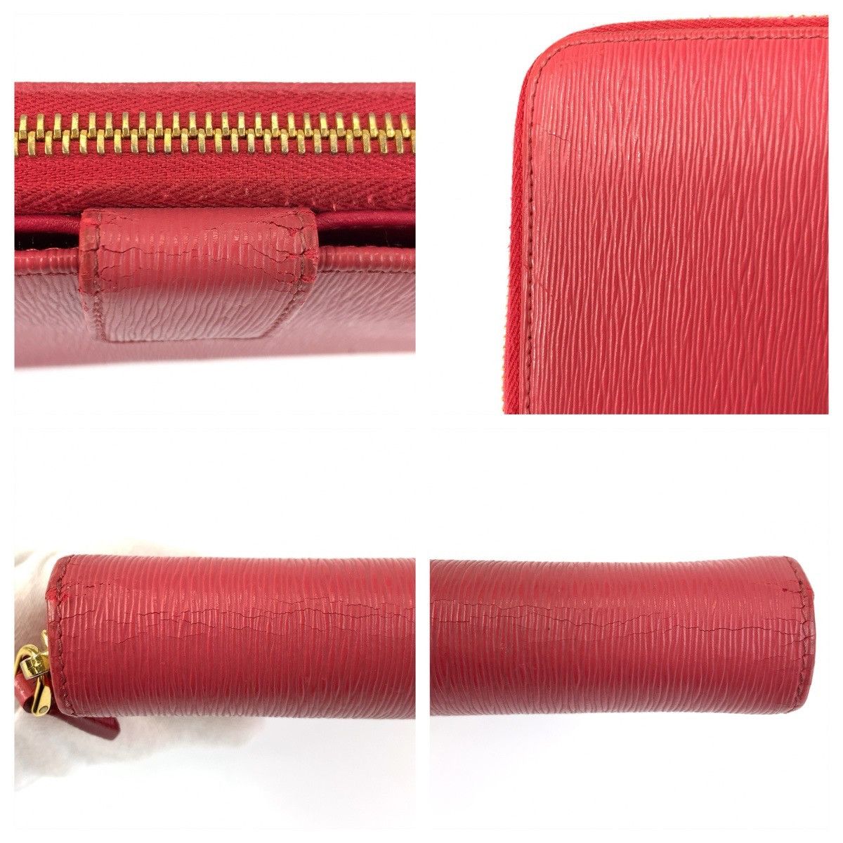Prada Prada Prada Saffiano Leather Long Wallet Leather Long Wallet DUTY FREE for USA Size ONE SIZE - 8 Thumbnail