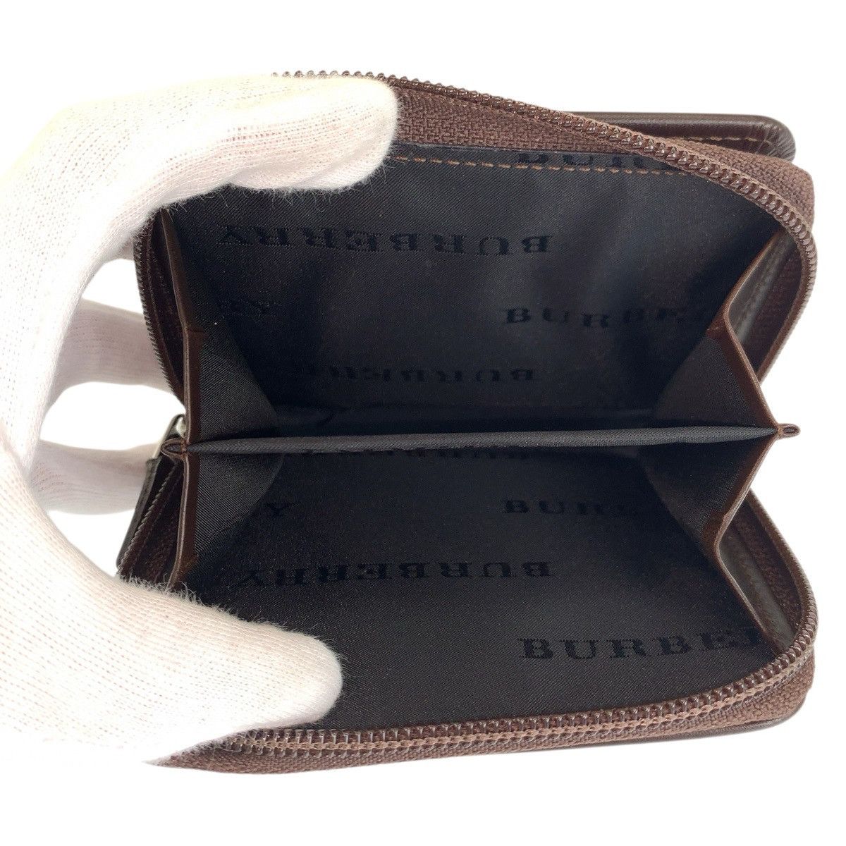 Burberry Burberry Burberry Leather Wallet Textile Short Wallet DUTY FREE for USA Size ONE SIZE - 5 Thumbnail