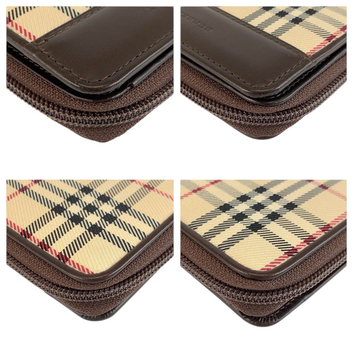 Burberry Burberry Burberry Leather Wallet Textile Short Wallet DUTY FREE for USA Size ONE SIZE - 7 Thumbnail