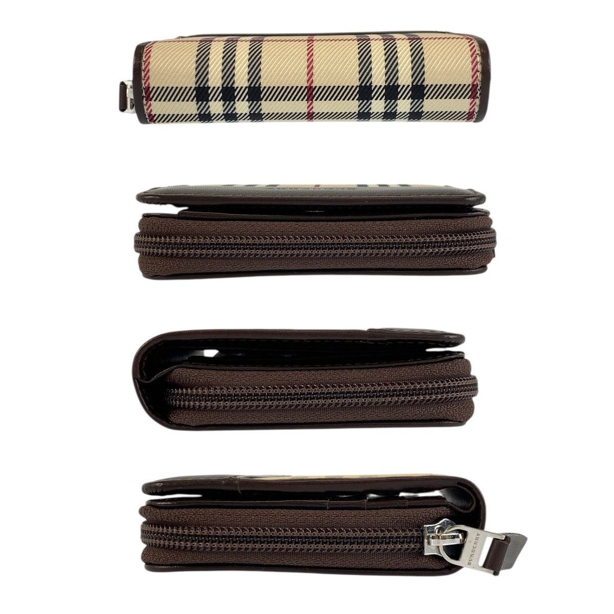 Burberry Burberry Burberry Leather Wallet Textile Short Wallet DUTY FREE for USA Size ONE SIZE - 9 Thumbnail