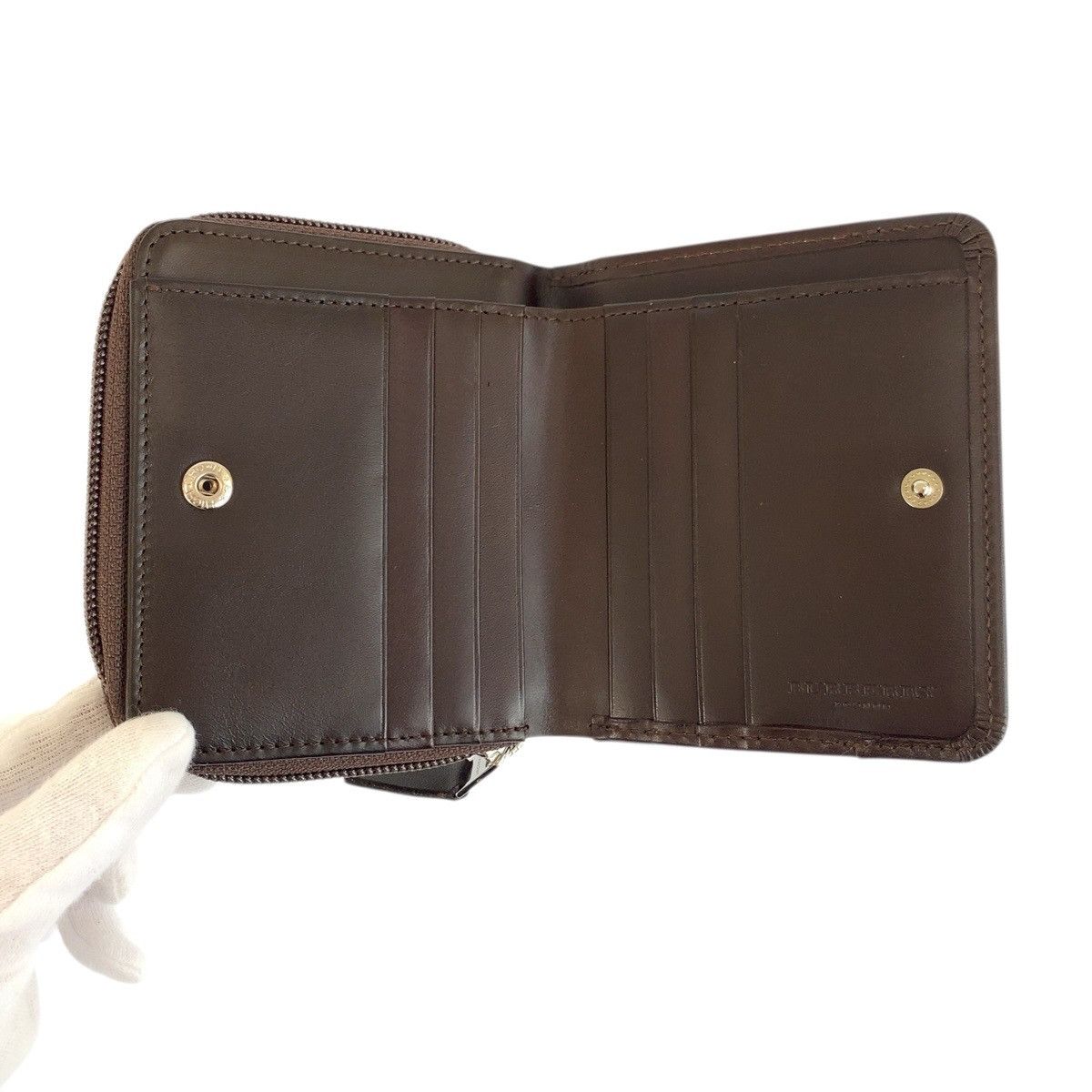 Burberry Burberry Burberry Leather Wallet Textile Short Wallet DUTY FREE for USA Size ONE SIZE - 3 Thumbnail