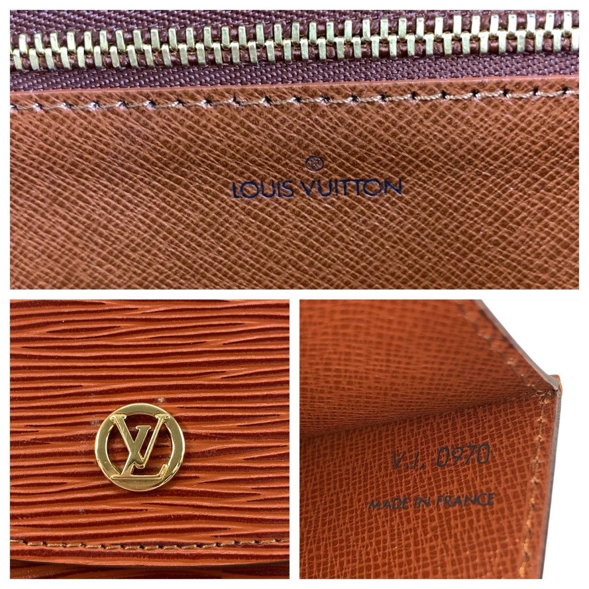 Louis Vuitton Louis Vuitton Louis Vuitton Montaigne 27 Epi Clutch Bag Leather Clutch Bag M52653 DUTY FREE for USA Size ONE SIZE - 3 Thumbnail