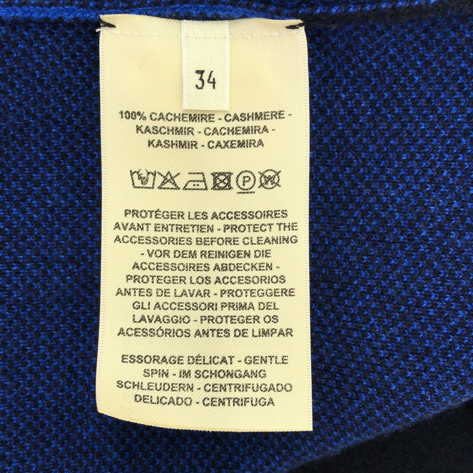 Hermes Hermes Hermes Cashmere Cardigan Textile Tops DUTY FREE for USA Size ONE SIZE - 6 Thumbnail