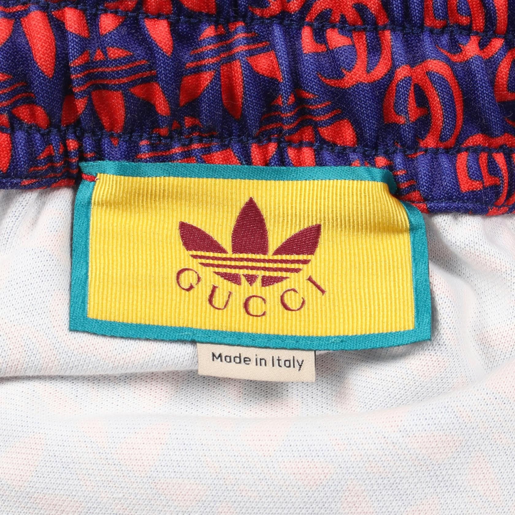 Gucci Gucci Gucci x adidas GG Cotton Polyester Pants Textile Pants DUTY FREE for USA Size ONE SIZE - 3 Thumbnail