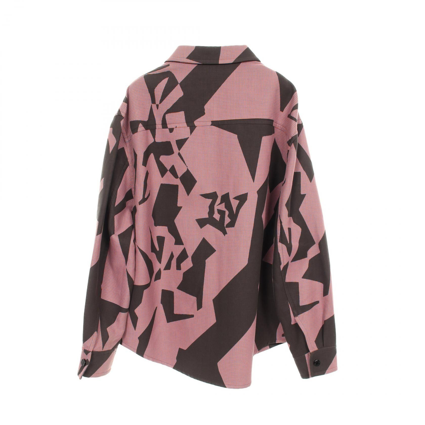 Louis Vuitton Louis Vuitton Louis Vuitton Double Face Cotton Shirt Jacket Textile Outerwear RM231M DUTY FREE for USA Size ONE SIZE - 2 Thumbnail