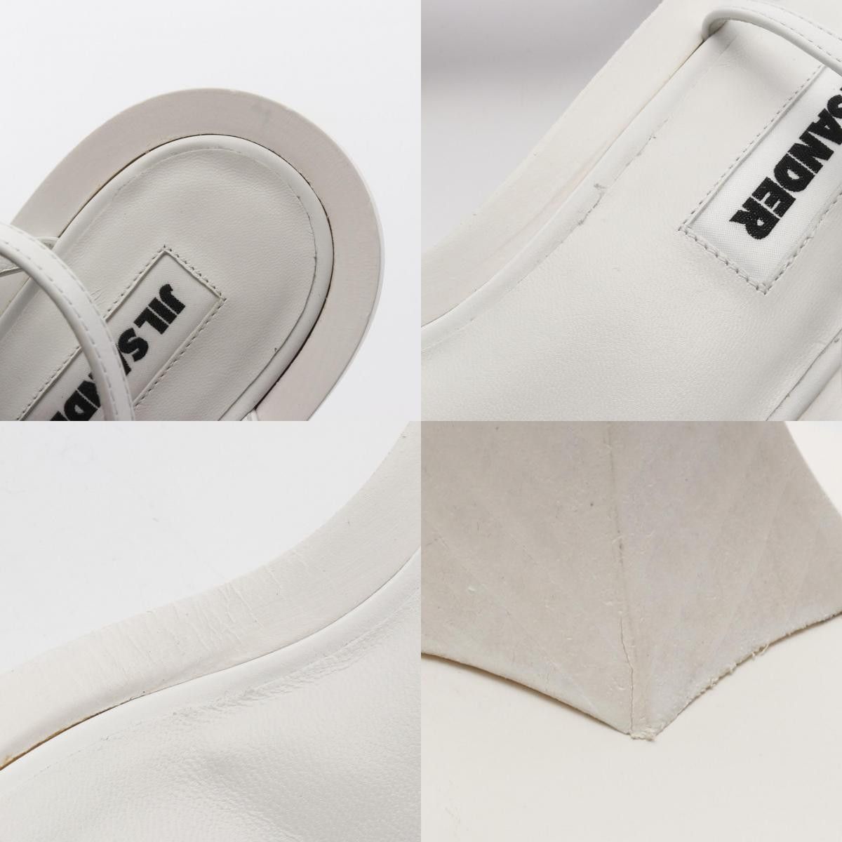 Jil Sander Jil Sander Jil Sander Leather Sandals Leather Shoes DUTY FREE for USA Size ONE SIZE - 9 Thumbnail