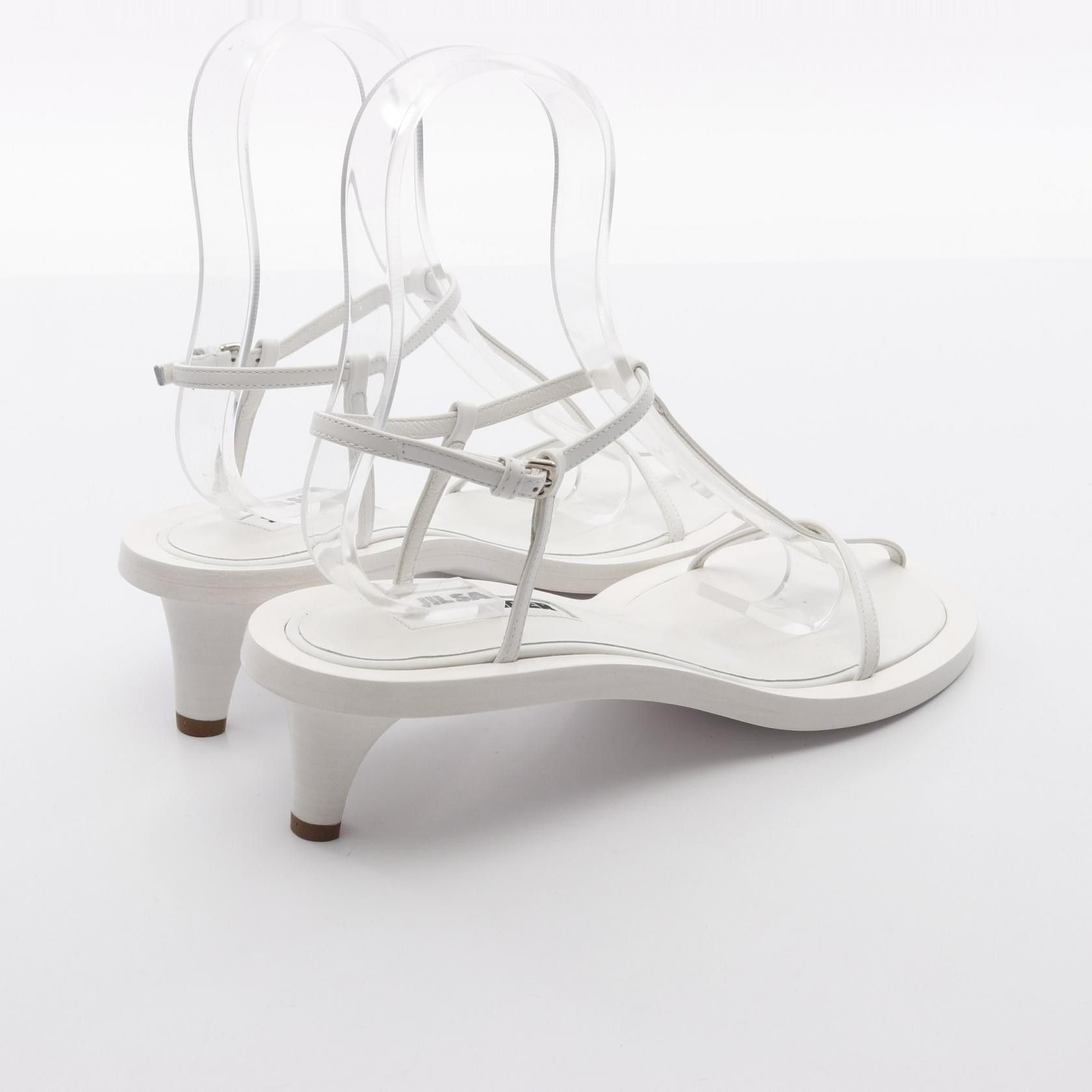 Jil Sander Jil Sander Jil Sander Leather Sandals Leather Shoes DUTY FREE for USA Size ONE SIZE - 2 Thumbnail