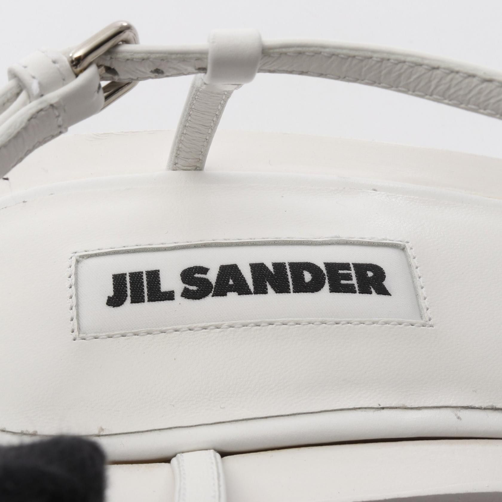 Jil Sander Jil Sander Jil Sander Leather Sandals Leather Shoes DUTY FREE for USA Size ONE SIZE - 5 Thumbnail