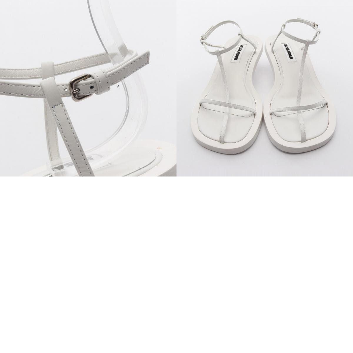 Jil Sander Jil Sander Jil Sander Leather Sandals Leather Shoes DUTY FREE for USA Size ONE SIZE - 10 Thumbnail