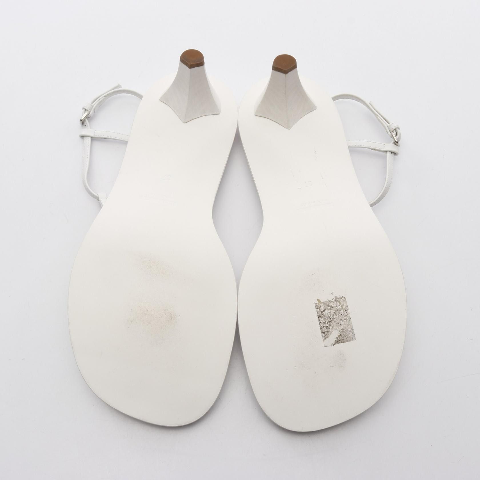 Jil Sander Jil Sander Jil Sander Leather Sandals Leather Shoes DUTY FREE for USA Size ONE SIZE - 4 Thumbnail