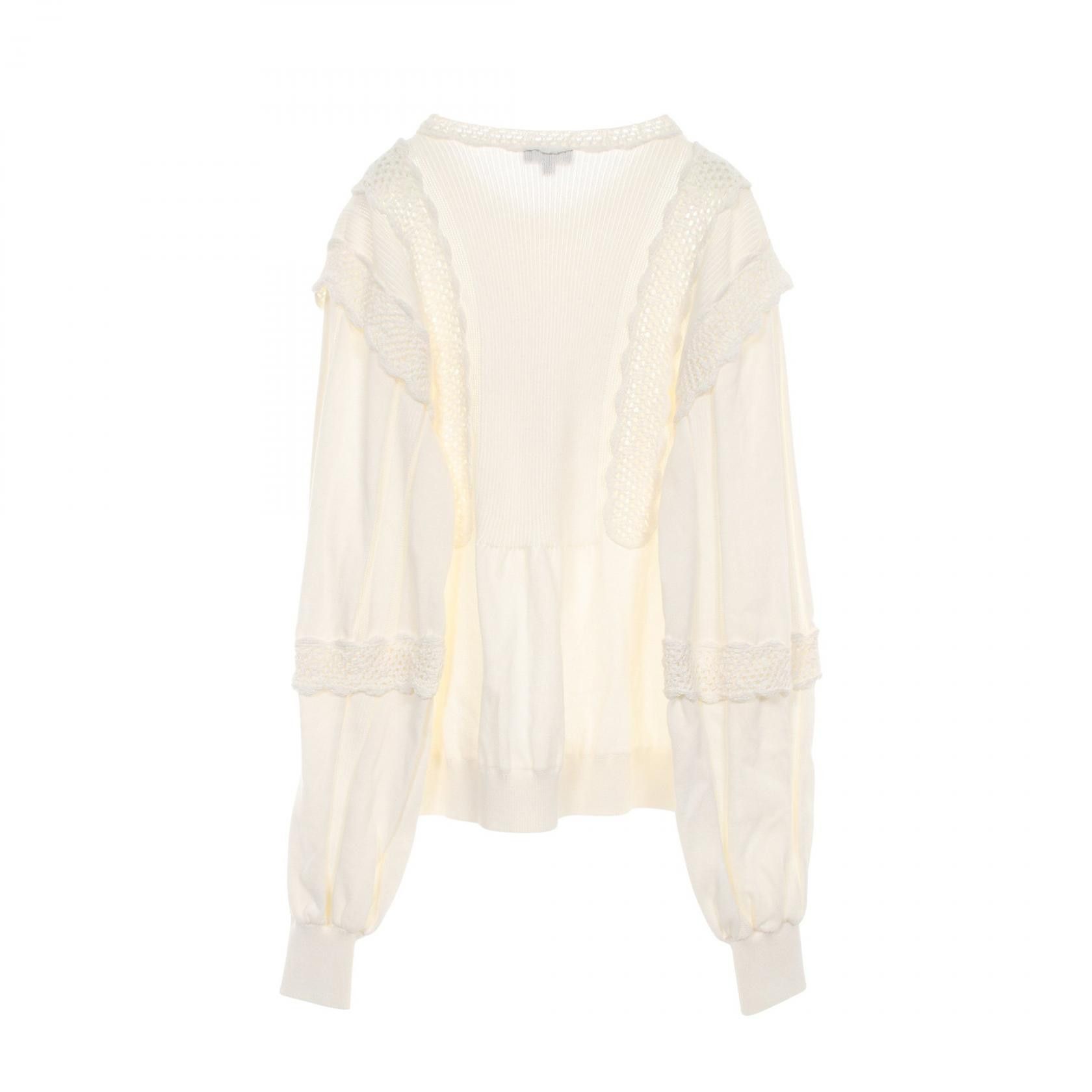 Chanel Chanel Chanel Coco Mark Cotton Knit Top Textile Tops P58525K07650 DUTY FREE for USA Size ONE SIZE - 2 Thumbnail