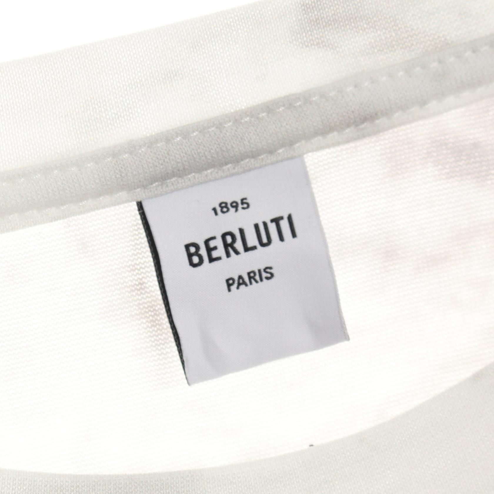 Berluti Berluti Berluti Calligraphy Cotton Top Textile T-Shirts DUTY FREE for USA Size ONE SIZE - 3 Thumbnail