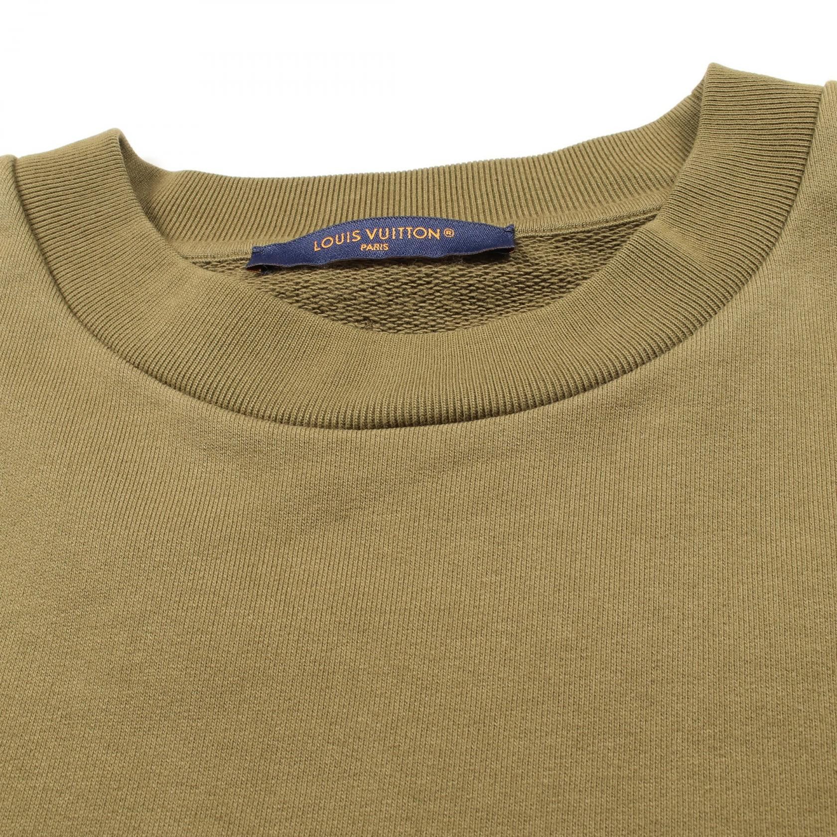 Louis Vuitton Louis Vuitton Louis Vuitton Cotton Signature Cotton Sweatshirt Textile Sweatshirts & Hoodies RM241FWCHQY88W DUTY FREE for USA Size ONE SIZE - 8 Thumbnail