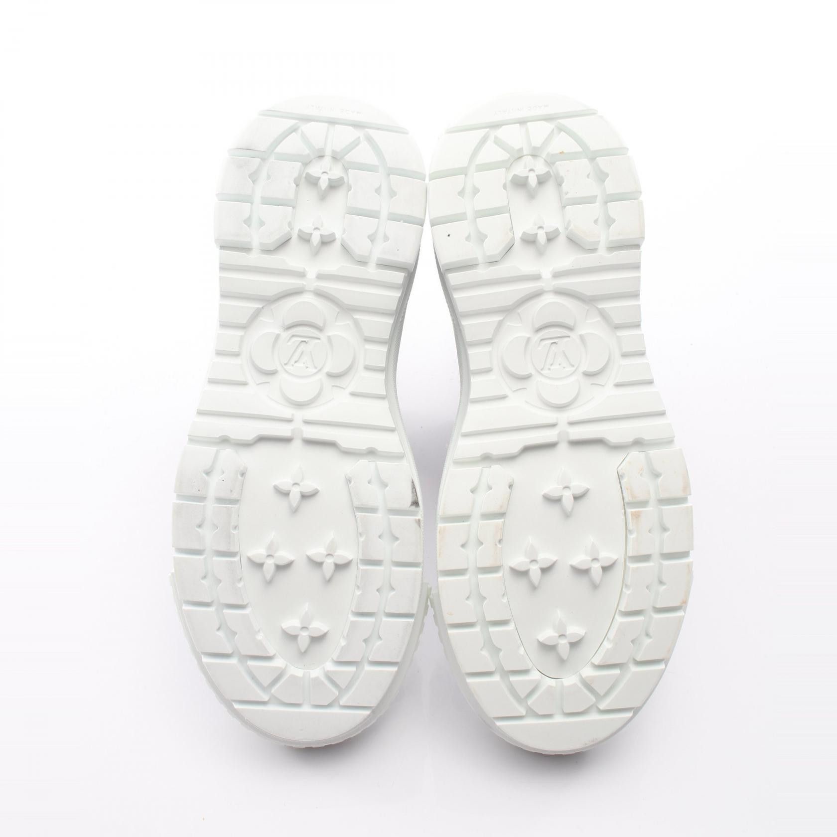 Louis Vuitton Louis Vuitton Louis Vuitton Squad Line Monogram Sneakers Textile Shoes DUTY FREE for USA Size ONE SIZE - 4 Thumbnail