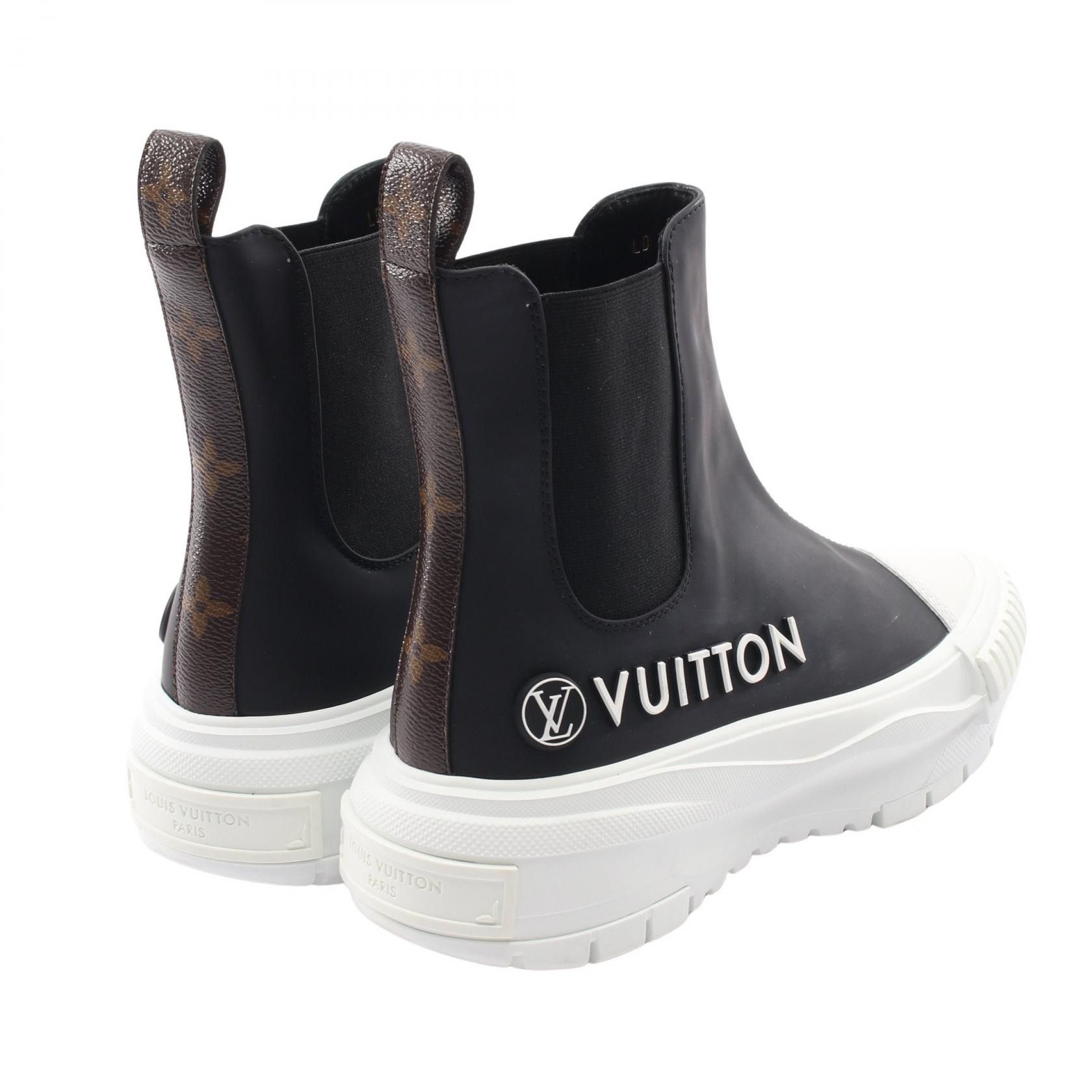 Louis Vuitton Louis Vuitton Louis Vuitton Squad Line Monogram Sneakers Textile Shoes DUTY FREE for USA Size ONE SIZE - 2 Thumbnail