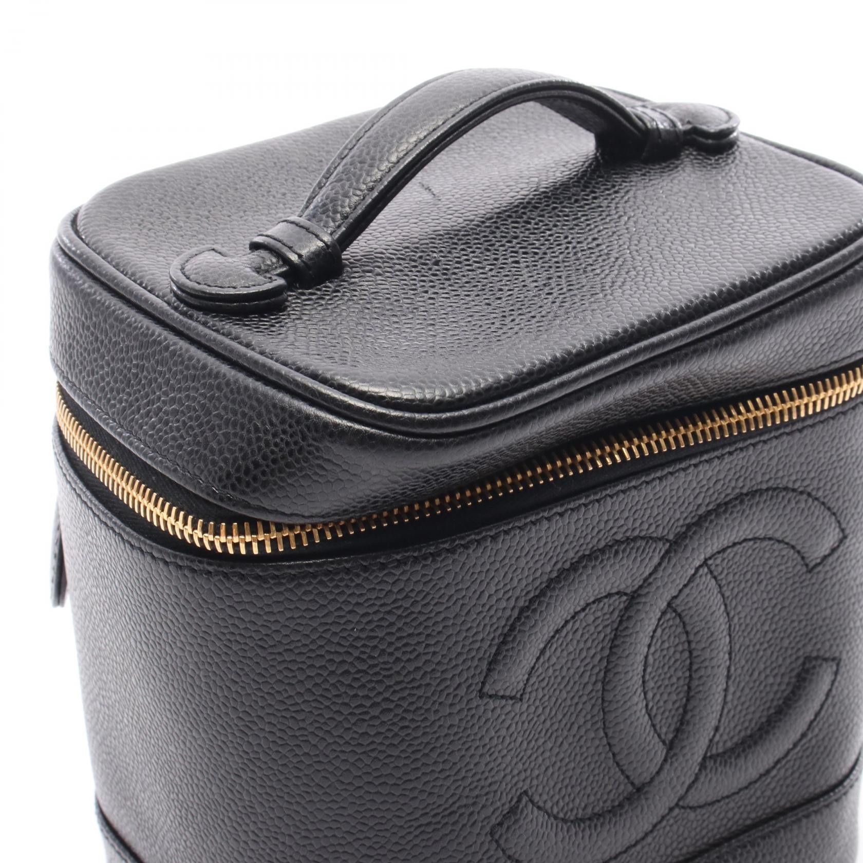 Chanel Chanel CHANEL Coco Mark Grained Calf Handbag Leather Handbag DUTY FREE for USA Size ONE SIZE - 6 Thumbnail