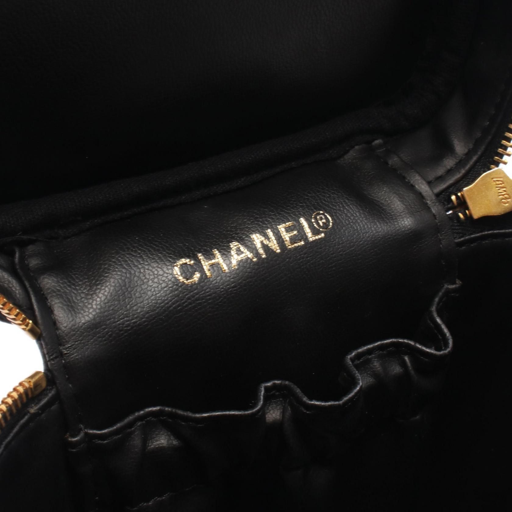 Chanel Chanel CHANEL Coco Mark Grained Calf Handbag Leather Handbag DUTY FREE for USA Size ONE SIZE - 4 Thumbnail
