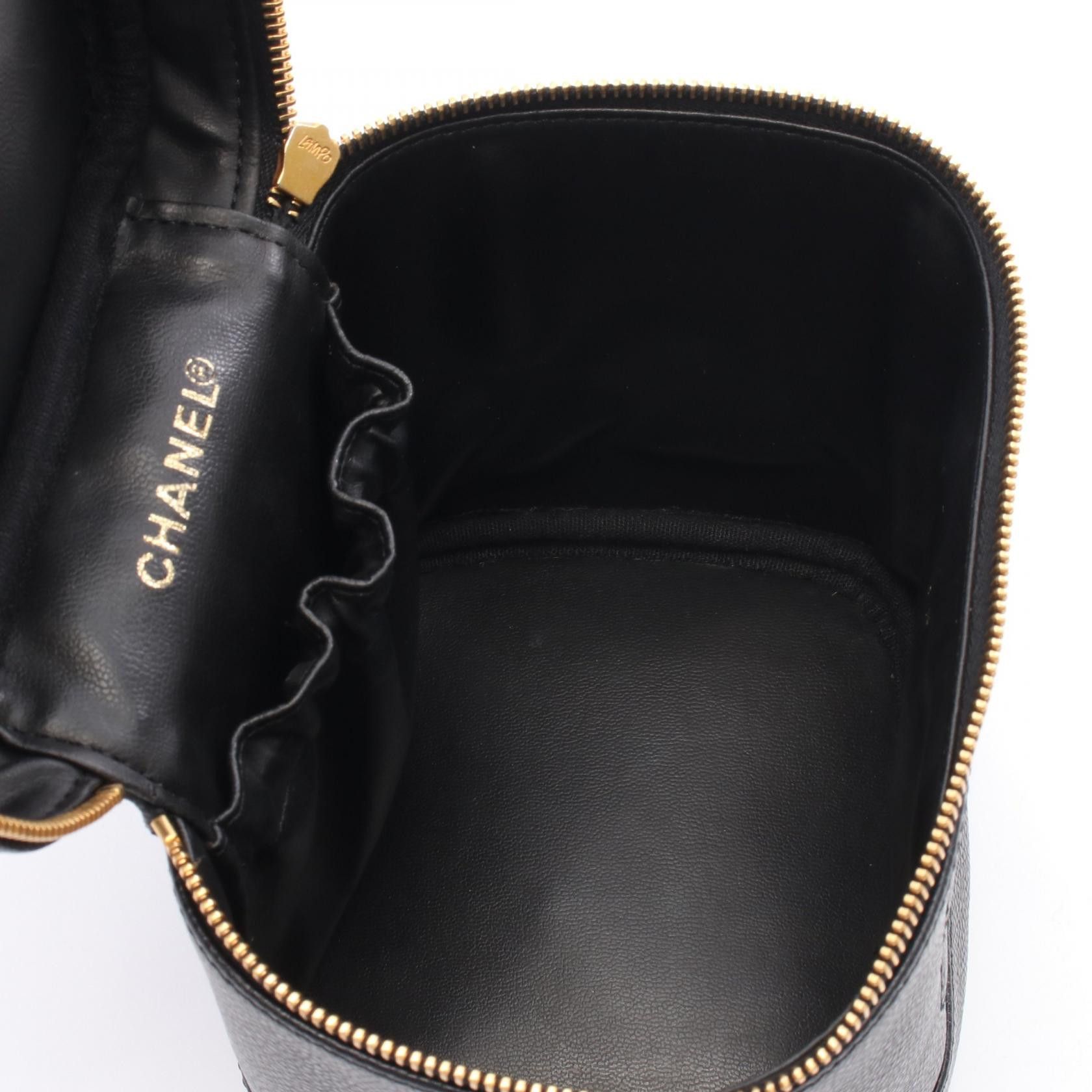 Chanel Chanel CHANEL Coco Mark Grained Calf Handbag Leather Handbag DUTY FREE for USA Size ONE SIZE - 3 Thumbnail