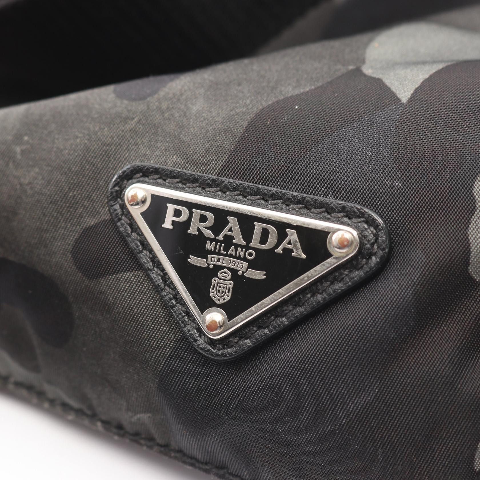 Prada Prada Prada Nylon Shoulder Bag Textile Shoulder Bag DUTY FREE for USA Size ONE SIZE - 7 Thumbnail