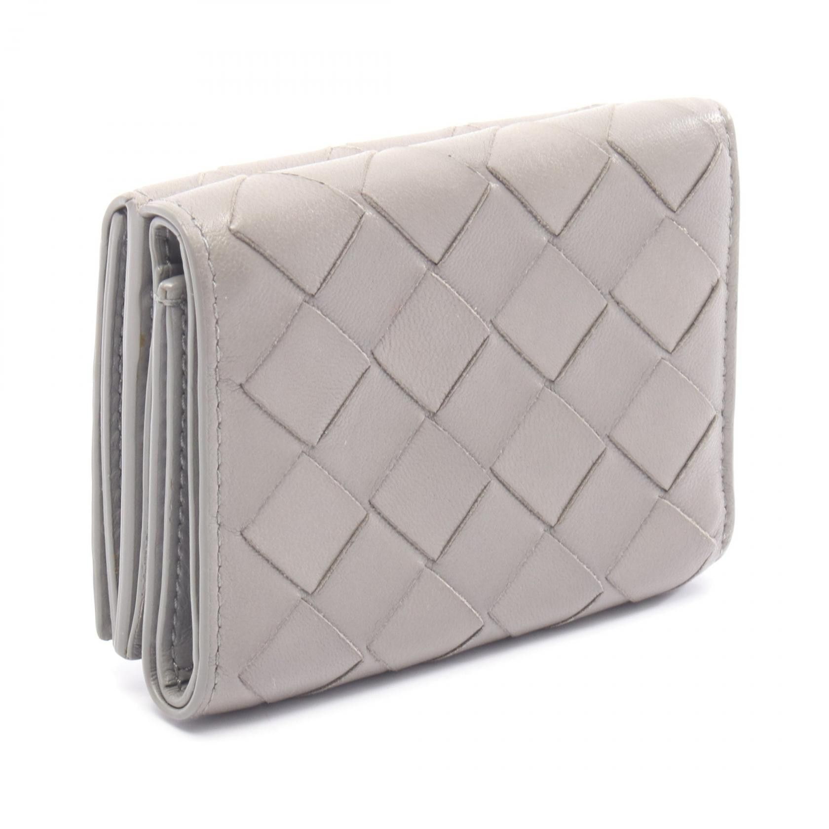 Bottega Veneta Bottega Veneta Bottega Veneta Leather Trifold Wallet Leather Short Wallet DUTY FREE for USA Size ONE SIZE - 2 Thumbnail